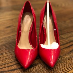 Aldo Red Heels Size 5 Never Worn
